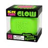 NeeDoh Glow Luminous Squish Ball Cube - Solid Color Squeeze Toy, 5 Colors Available