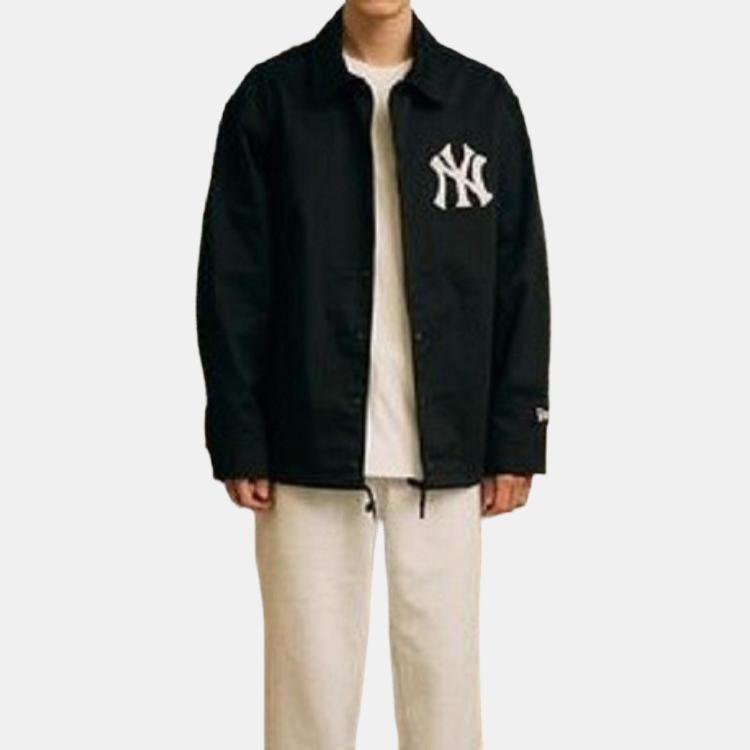 New Era X MLB SS23 NEW YORK YANKEES MLB COACH BLACK JACKET 13546471