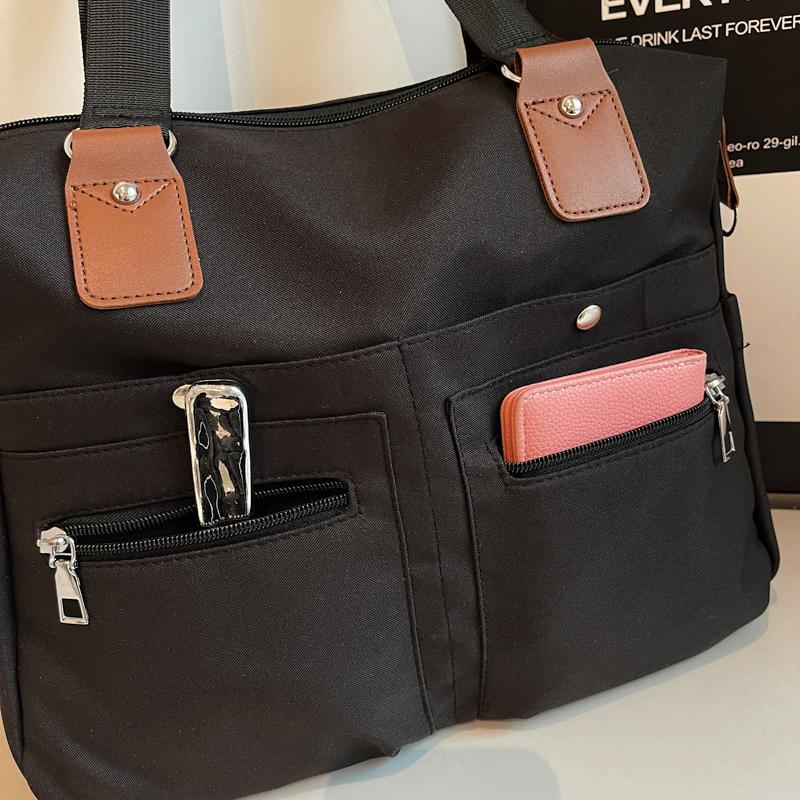 Tote Bag Handbag Shoulder Bag for Women Nylon Waterproof Large Capacity Shopping CrossBody Bag Ladies Messenger Bags Handbags