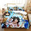 3D Anime Oh My Godes Beding Set Einzelbett Twin Bettwäsche Set Mit Kissenbezug Bett Weiche Bettbezug Einzel Doppel Queen Super King-Size Maße