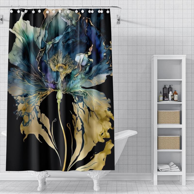 Home Shower Curtains For Bathroom Waterproof Fabric Modern Nordic Style Bathroom Curtains Shower Curtain 180X200 240X180 Aaaa