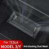 For Tesla Model 3 Y Juniper: 2026-2026 Air Vents Cover, Under Seat Outlet Protector, Anti-blocking Dust Mesh