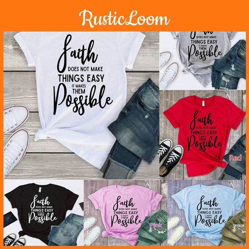 Stylish And Comfortable Women Summer Fashion Christian T-shirt Casual Plus Size