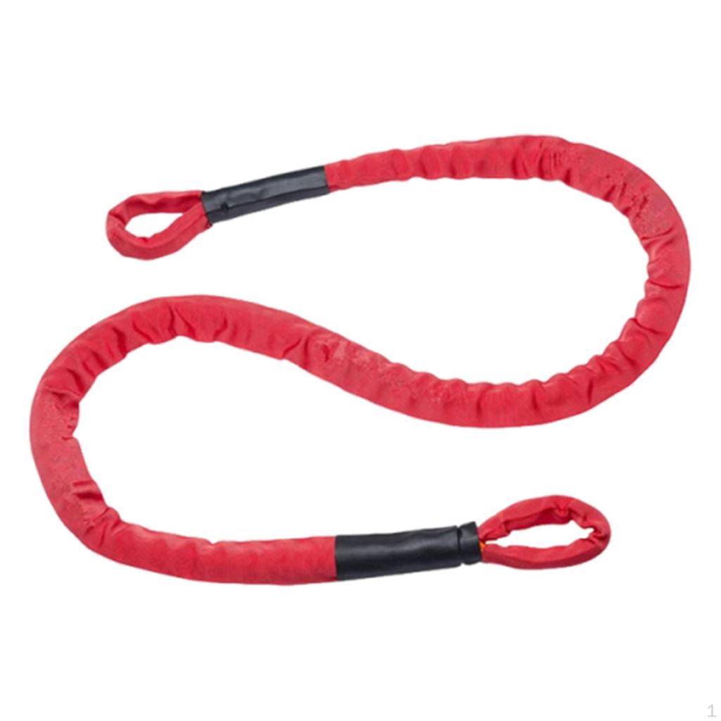 Sturdy Tow Recovery Strap, Heavy Duty Traction Rope for CAR UTV Accessories, Multipurpose Rescue