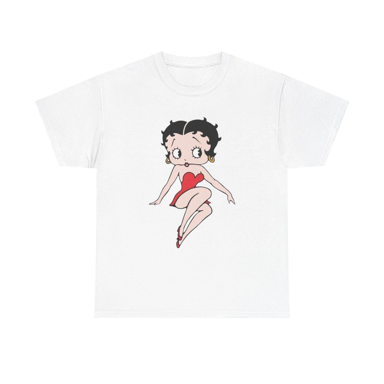 Men s and Women s T-shirts Betty Boop Graphic XXXL