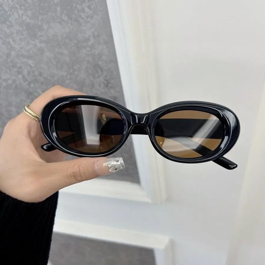 Cute Oval Designer Sunglasses Women Men Small Frame Stylish Sun Glasses Female Male Brand Fashion