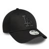 9forty Logo Cap Dodgers Yankees MLB Free LA [New Era] Women's - & (JP, Alphabet, Size, - Black/Metallic Logo) [Item]