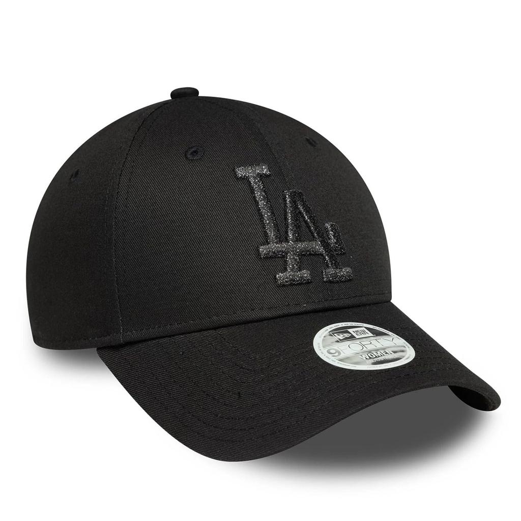 9forty Logo Cap Dodgers Yankees MLB Free LA [New Era] Women's - & (JP, Alphabet, Size, - Black/Metallic Logo) [Item]
