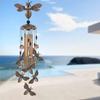 Bronze Bee Wind Chimes for Garden, Gifts for Mom, Home, Balconies, Rooms, Patio, Indoor, Outdoor Bee Decoration, Aluminum Bee Chimes, Bees Wind