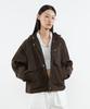 Kiimuir (Women'S) Utility 2-Way Crop Jacket_Brown