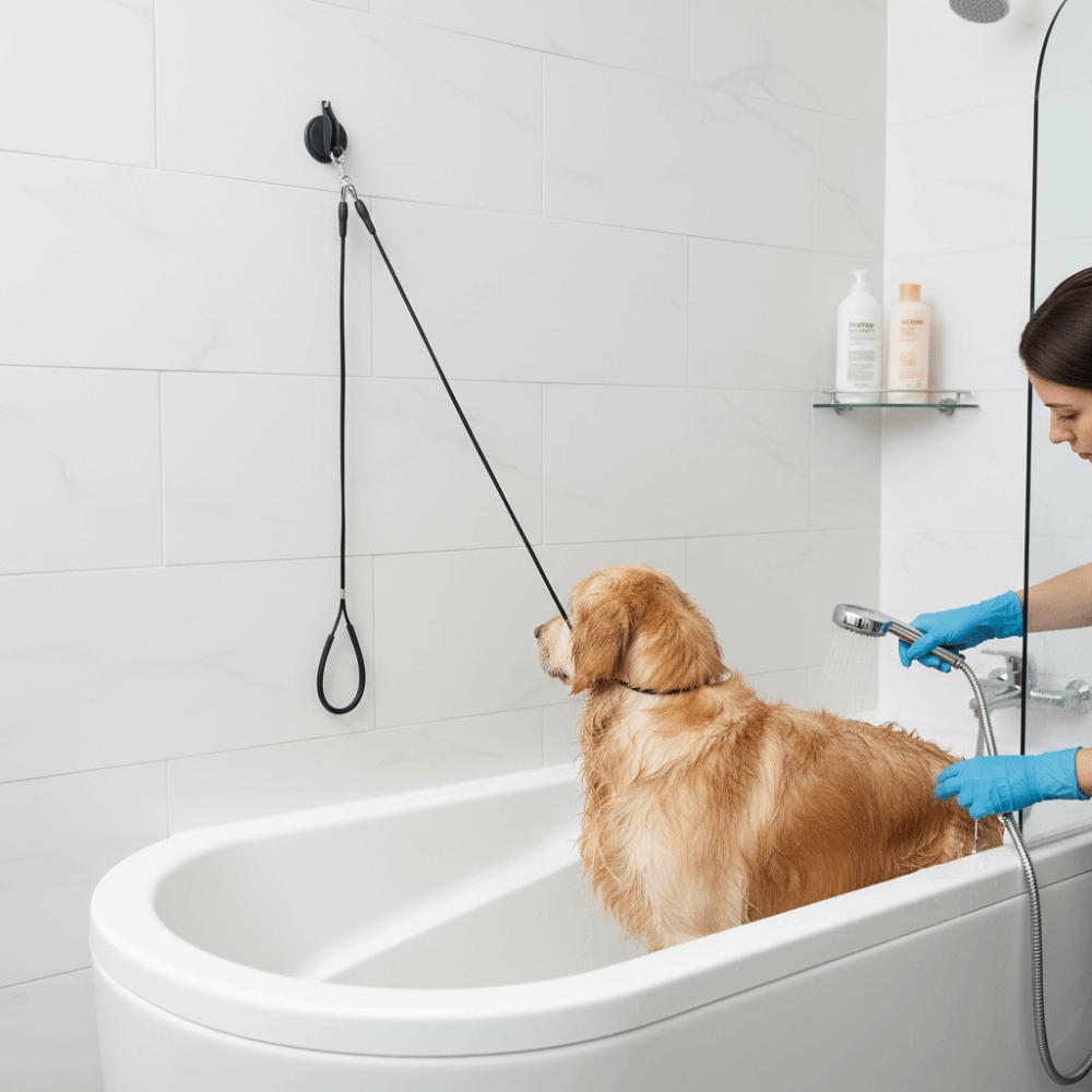 Professional Dog Bathing Tether Adjustable Dog Bathing Fixer Grooming Restraint Leash Dog Grooming