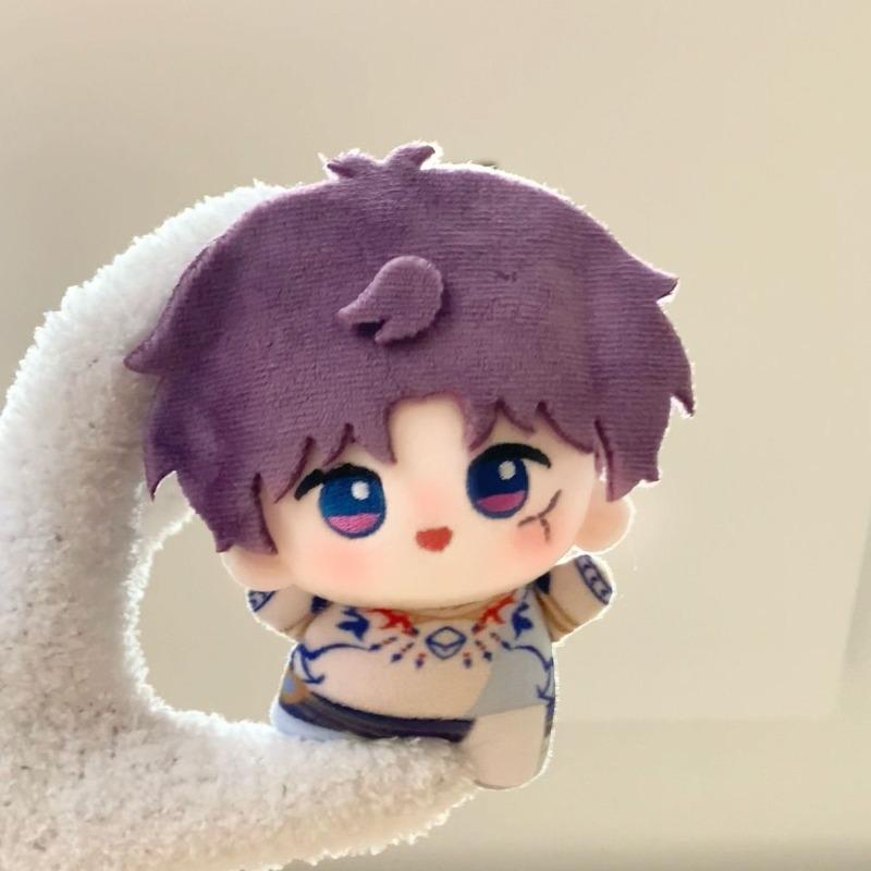 10cm Rafayel Love and Deepspaceœ Zayne Rafayel Xavier Zayne Cosplay Sylus Cartoon 10CM Pendant Keychain Dango Gifts