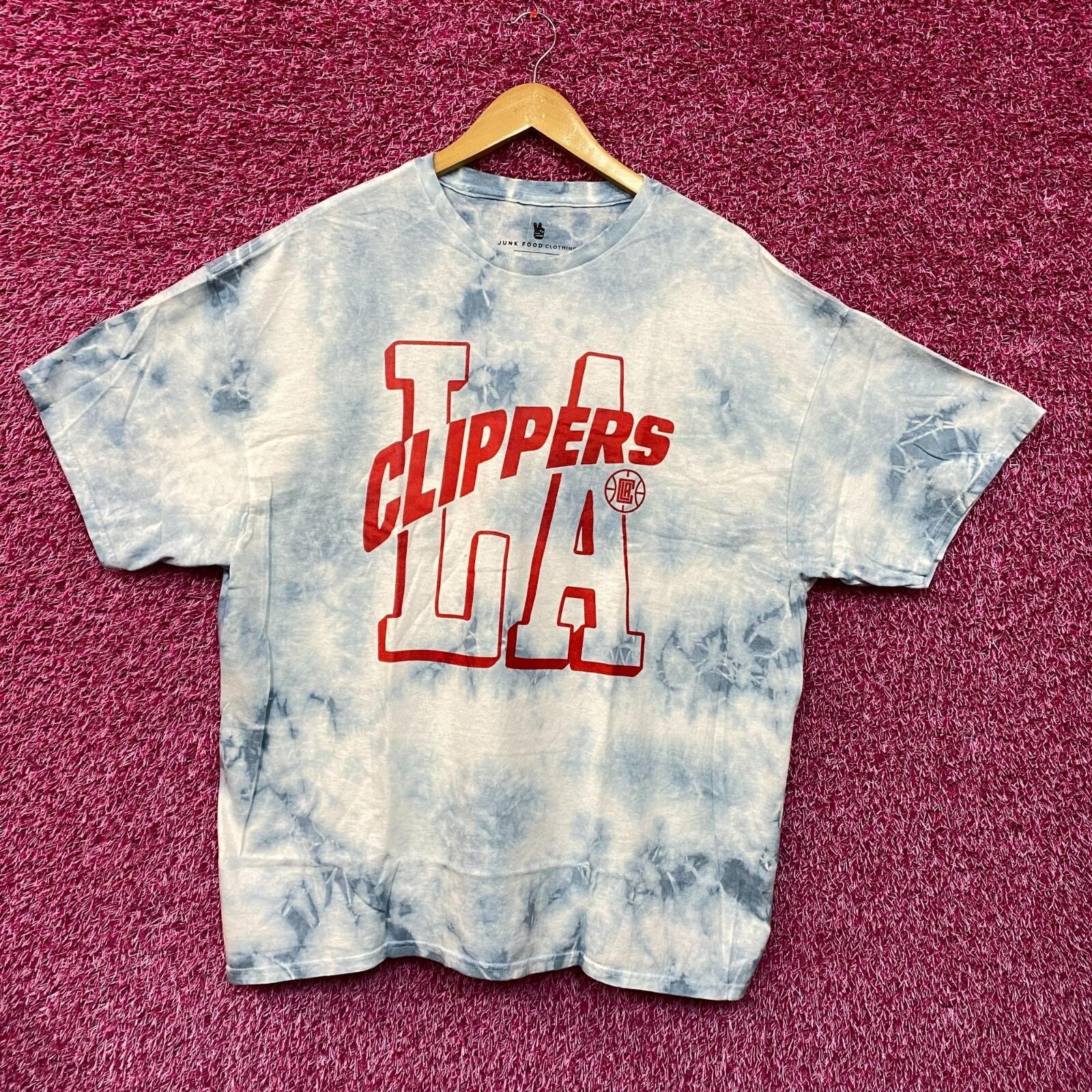 NBA LA Clippers Tie Dye Streetwear Tshirt size XL L