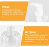 Bathroom Home Bottles Soap Dispenser Shower Storage Transparent 3pcs 500ml Container Cream Lotion Portable Pump