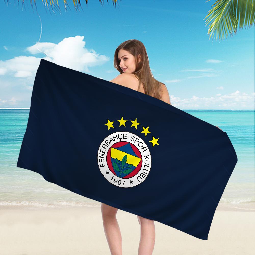 F-Fenerbahce-Football-Fans Microfiber Beach Towel Absorbent Quick Dry Soft Yoga Swimming Resort Mountain Climbing Towel