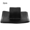 2PCS Black Plastic Engine Motor Clip Stand Holder Mount Clips for Kayak Boat Canoe