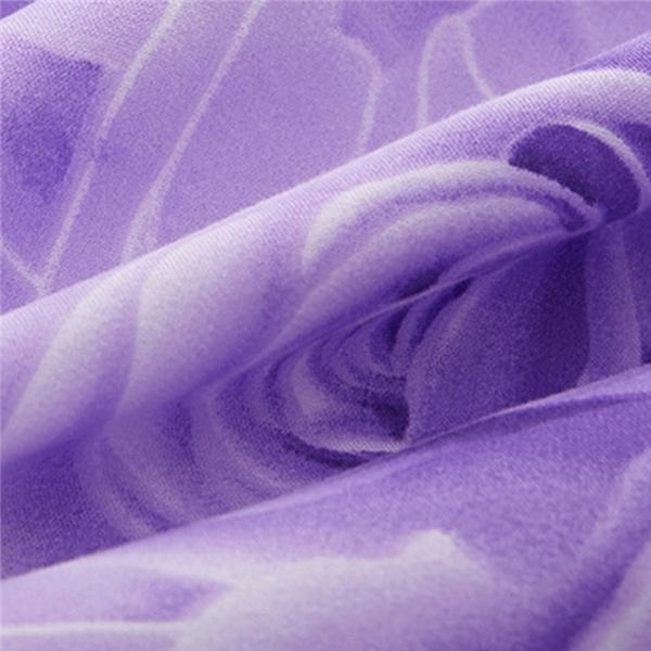 11 kleuren Single/twin/full/queen/kingsize Bed Rok Kussenslopen Set Elegante Sprei Bloemenpatroon Geborsteld Microfiber Verstoorde Lakens