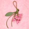 1PC Keychains Bag Charms Ornament Exquisite Mobile Phone Pendants High-End Osmanthus Shape Fashion Floral Shape Elegant Multicolor