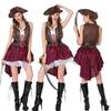 Halloween Costume, Adult Female Somali Pirate Costume Game Uniform