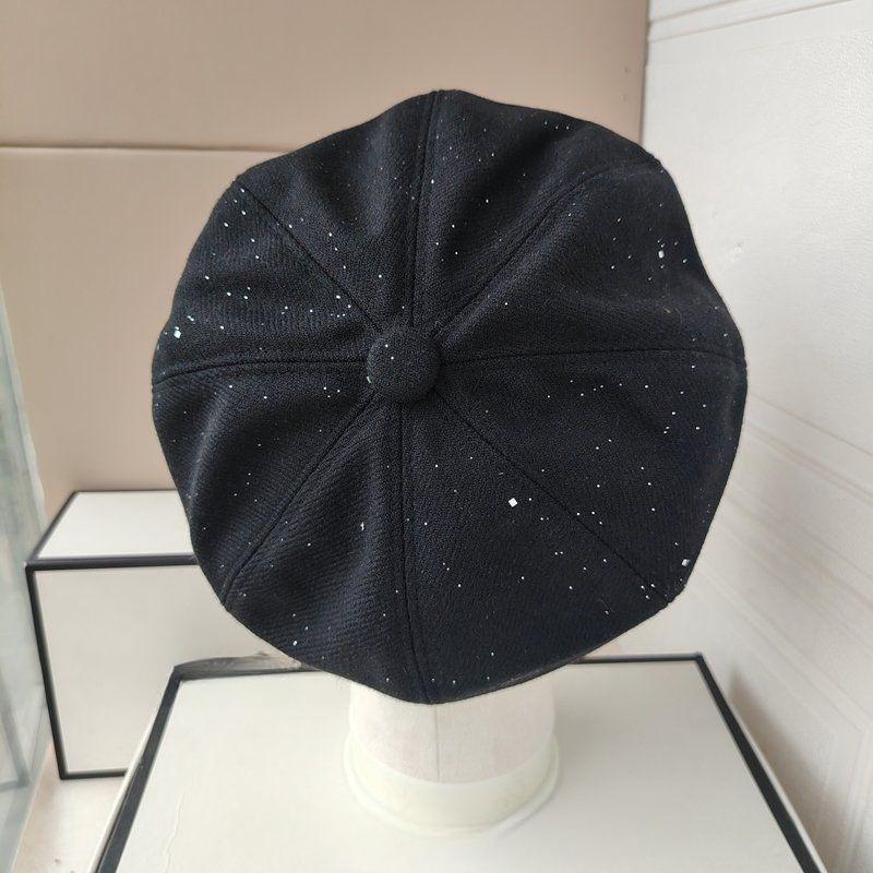 Hats Autumn Winter New Arrivals Bow-Tie Octagonal Caps Ladies' Duckbill Caps Nautical-Style Hats Fashionable Berets