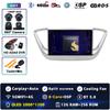 9" Android 14 Carplay Car Radio For Hyundai Solaris 2 Verna 2016-2020 Multimedia Video Player Navigation GPS Stereo 2Din WIFI+4G