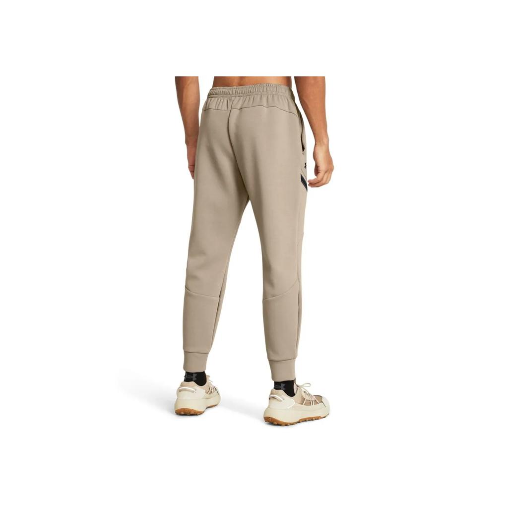 Under Armour Unstoppable Solid Color Training Joggers Men Bottoms Brown 1379808-203