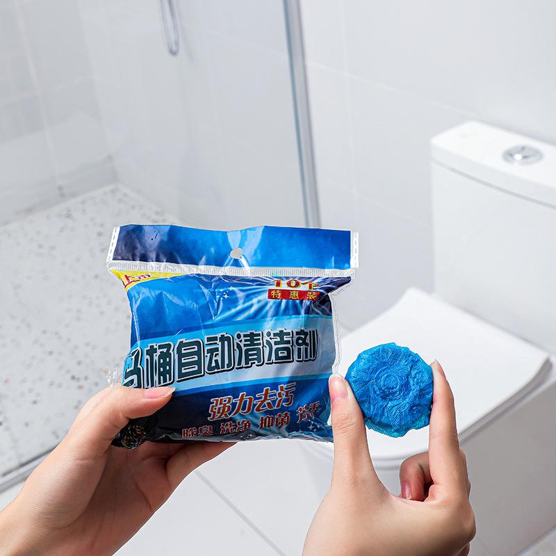 10 packs of blue bubble toilet cleaning spirit, deodorant cleaning block, toilet strong cleaner, fragrance toilet cleaning treasure