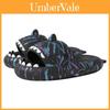 Ciabatte Punk Shark Estive Casual in Eva Slip-on per Coppie con Antiscivolo e Comfort Rialzato