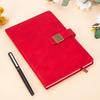 A5 PU Leather Multi-Color Flower Buckle Notebook - Business or Diary Use