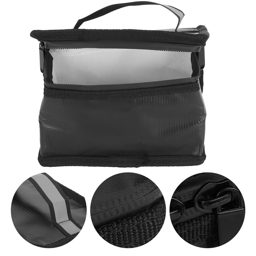 Battery Safe Bag ExplosionProof Fireproof Lipo Battery Protective Bag for RC Model Drones