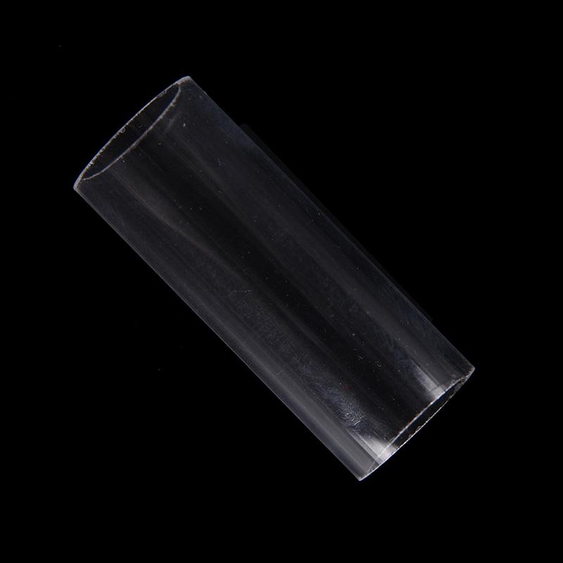 1 buc. Slide transparent pentru chitară Lungime 60 mm Diametru 18 mm Accesorii pentru chitară