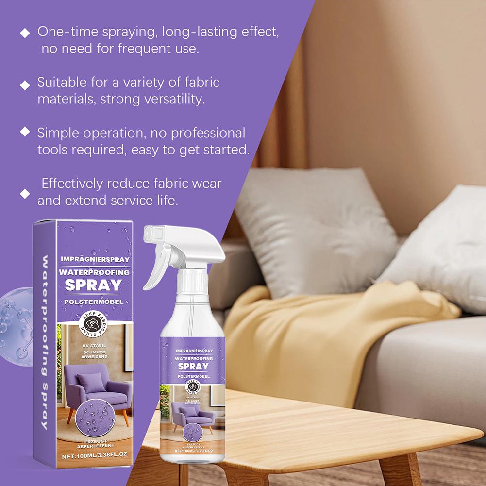 100ML Möbel Massivholzpflege Wasserdichtes Mittel Spray Wasserdicht Mehrzweck Abriebfest für Holzmöbel Böden