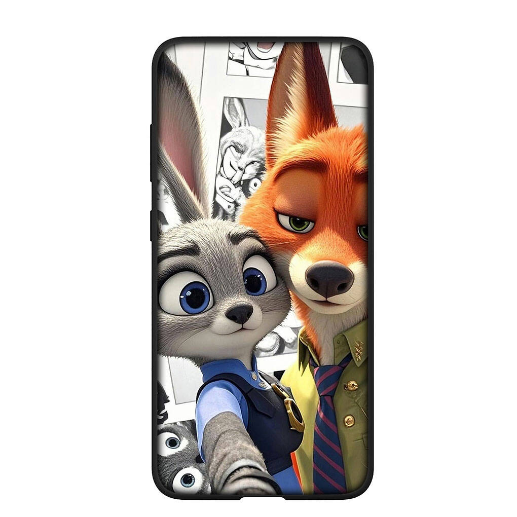Phone Case for iPhone 17 16 15 Plus Huawei P30 P20 Lite Y9 Redmi Note 14 12 11 13 Pro Max OPPO A60 A80 A40 A18 Nick Garys Judy Comics Zootopia 2 Cover