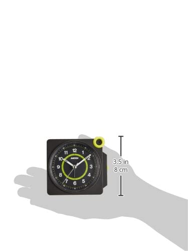 Seiko Clock Stolní hodiny Budík Analogový Hlasitý Zvuk PYXIS RAIDEN Velikost těla: 8.7 x 9.2 x 6cm NR448K