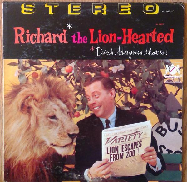 

LP Record DICK HAYMES - Richard The Lion Hearted W2023 WARWICK 1960 US Rock Used
