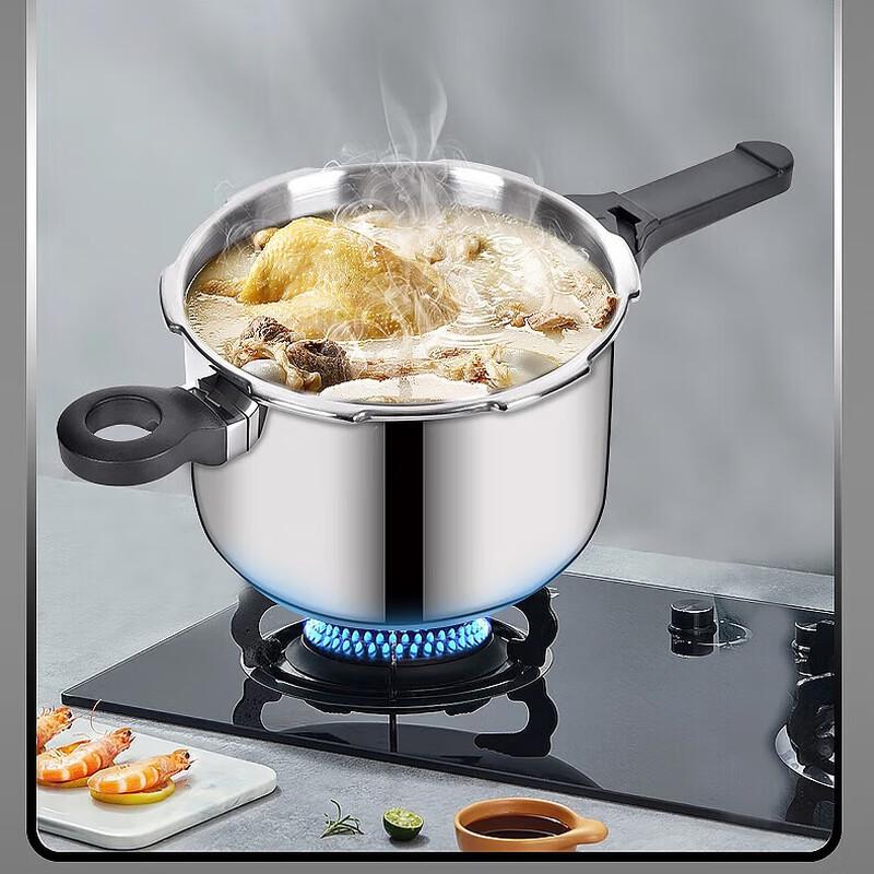 Double Happiness Qiaorui 304 Stainless Steel Pressure Cooker