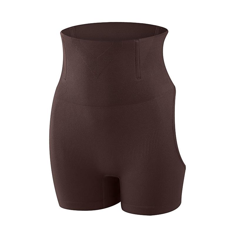 High-waisted tummy-control briefs for women with hip-enhancing and buttock-lifting shaping effect Briefs with flat waistband