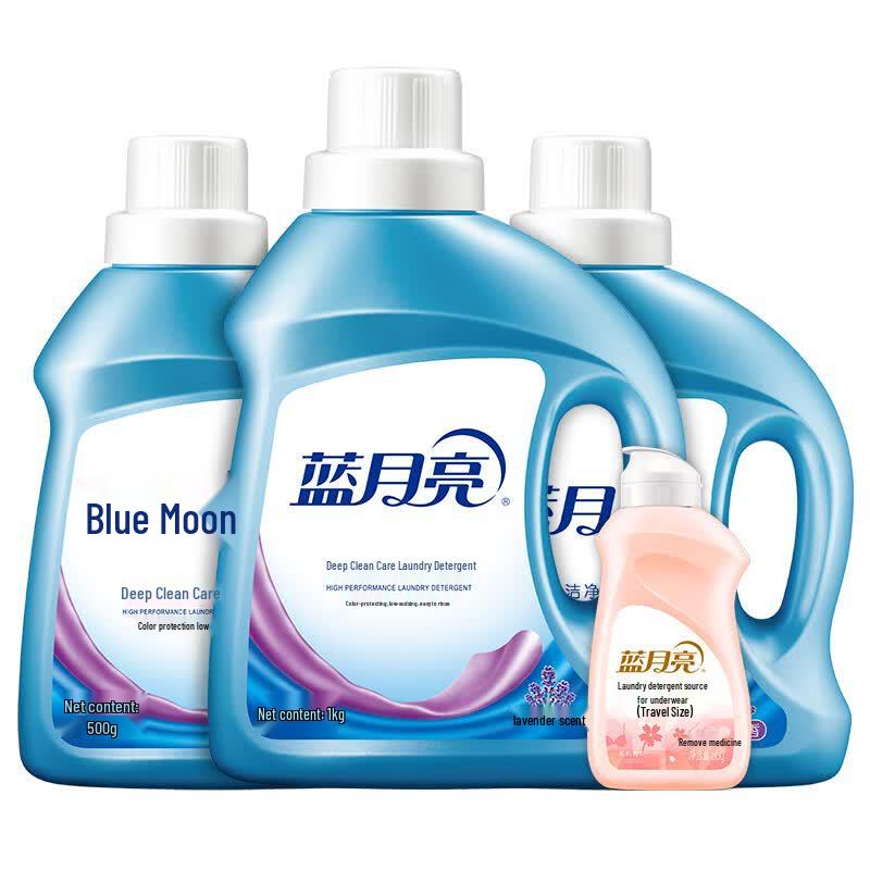Blue Moon Lavender & Cherry Blossom Laundry Detergent Set Lavender