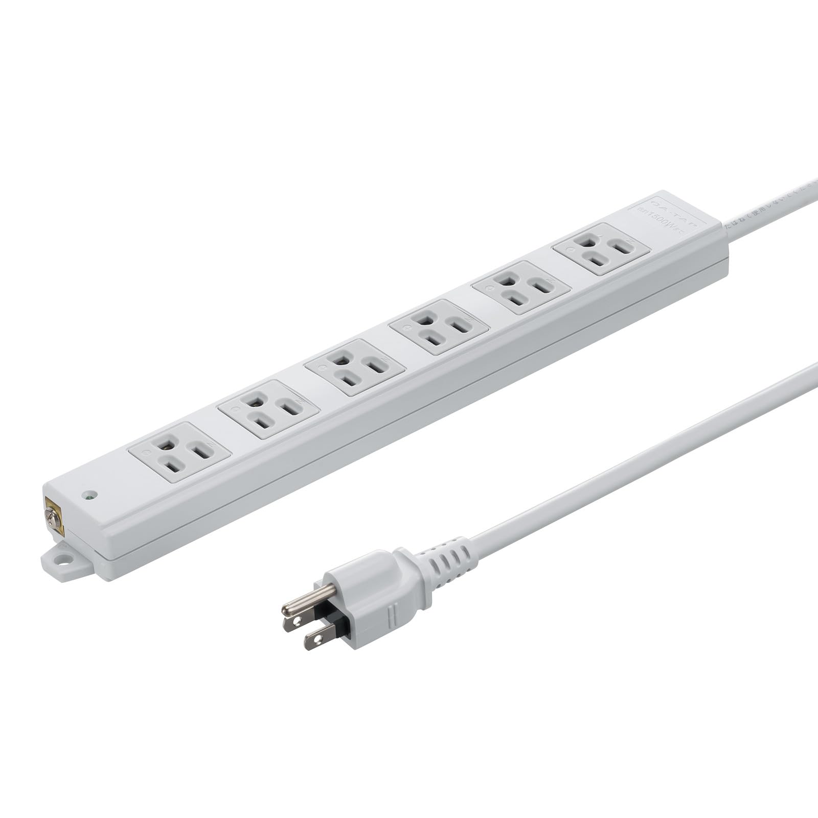 

Sanwa Supply Construction Site Tap (3-pin, 6 outlets, 2m) TAP-KS6N-2