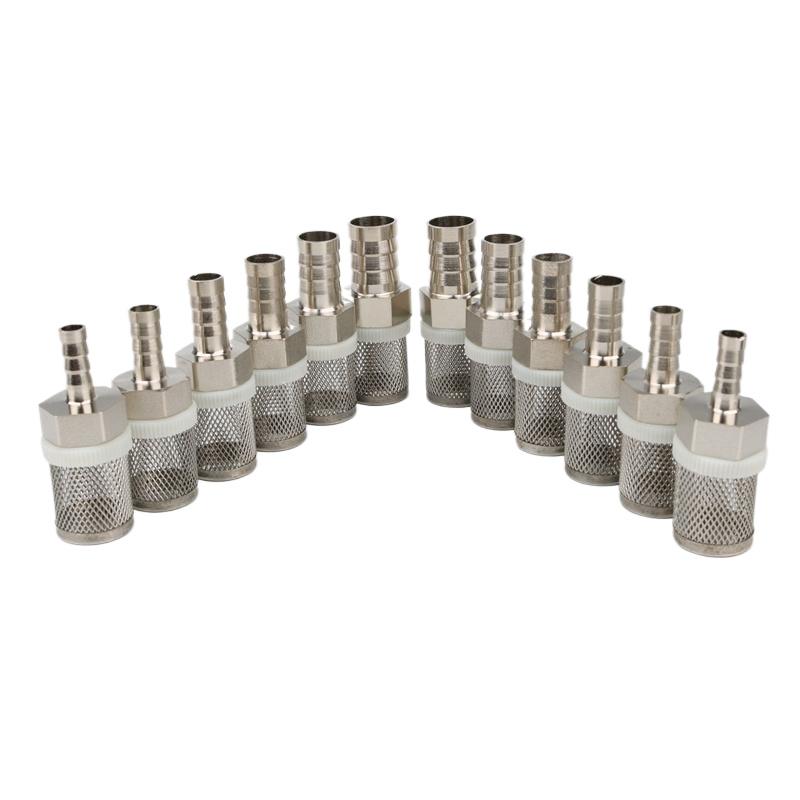 8~20mm Hose Filter Stainless Steel Mesh Strainer Filter Irrigation Car Washing Aquarium Fish Tank Water Pump Filtering