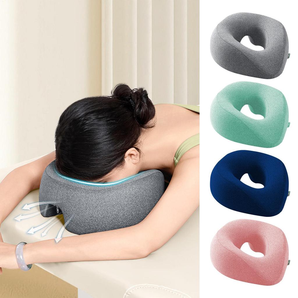 Face Pillow Beauty Salon Sleeping Pillow Ergonomics Lying Down Pillow Face Down Pillow Massage Head Support Pillow Nap Pillow
