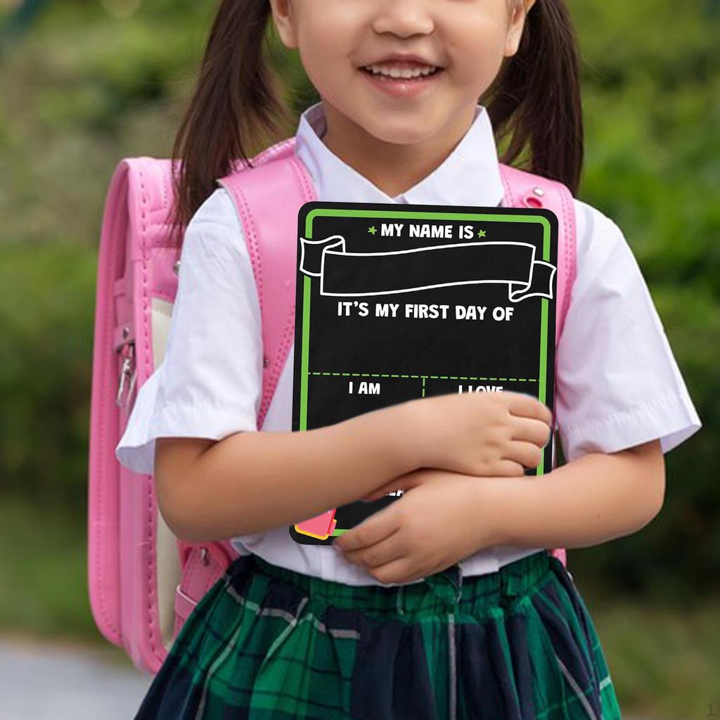 First and Last Day of School Board Back To Sign Party Decorations Photo Prop Multipurpose