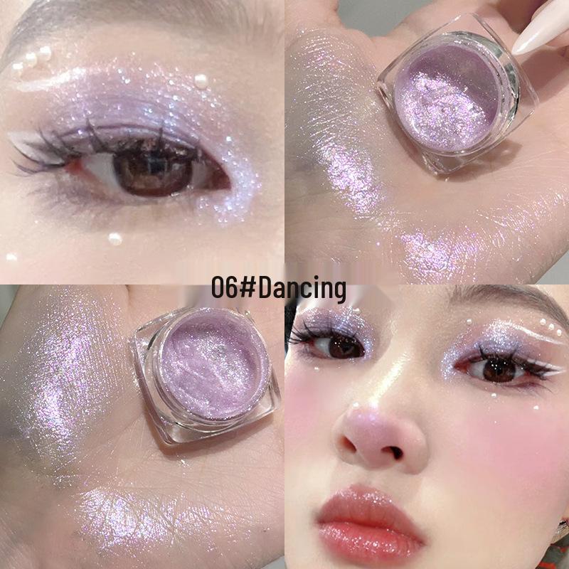 FAICCIA Multi-use Waterproof Gel Eyeshadow Palette: Matte & Shimmer Highlights, Sweatproof, Easy-to-Apply.