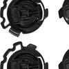 4 Pack Motorbike Helmet for Simple Installation with Fixed Hole Buckle