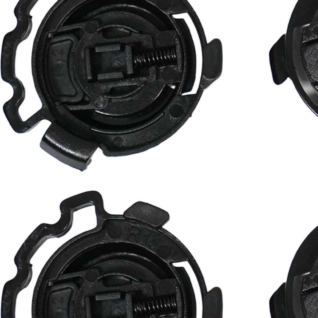 4 Pack Motorbike Helmet for Simple Installation with Fixed Hole Buckle