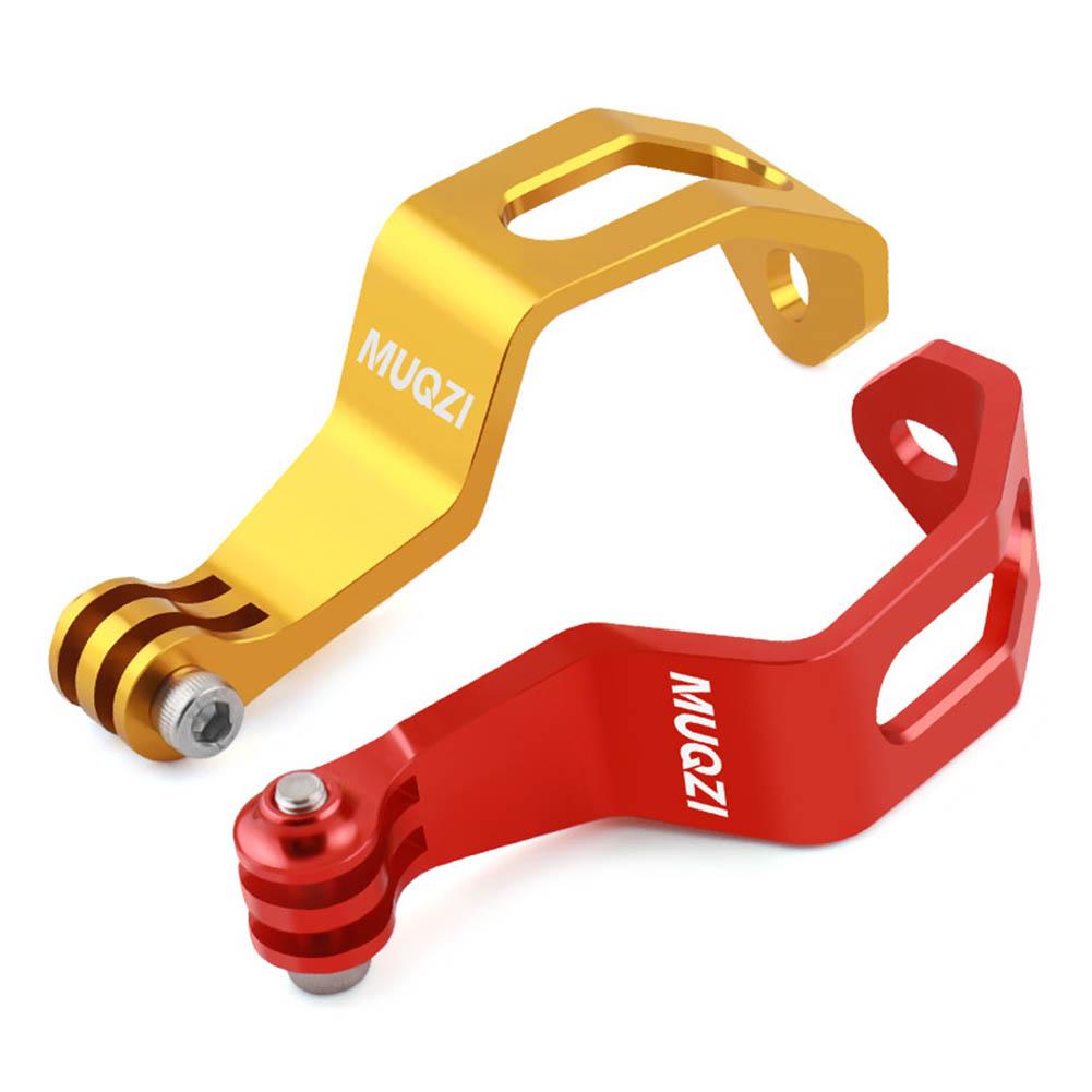 1 Peça Suporte Ajustável para Lanterna Dianteira de Bicicleta Liga de Alumínio Suporte de Garfo de Bicicleta para Lanterna Câmera Esportiva Acessórios de Bicicleta