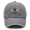 Pc Flower Bee Printed Washed Hat Hats for Men Design Style Hat for Women Breathable Baseball Caps Outdoor Casual Hat Adjus