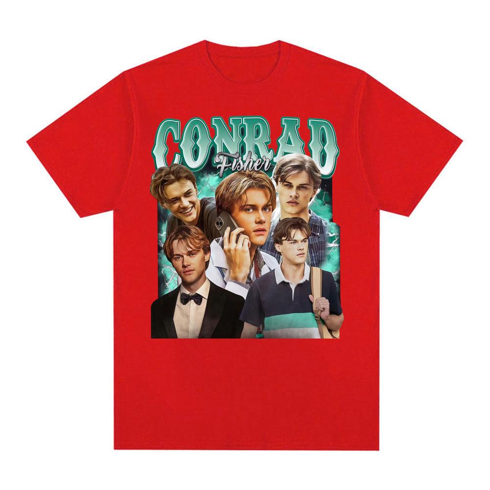 Team Conrad Fisher Trendy Movie Graphic T-shirts Unisexs Clothing Vintage Oversized T-shirt Unisex Comfort Cotton High Quality T Shirt S