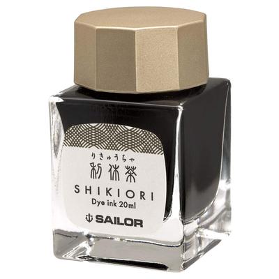 Sailor fountain pen Fountain Pen Bottle Ink Shikiori Izayoi No Yume Rikyu Tea 13-1008-214