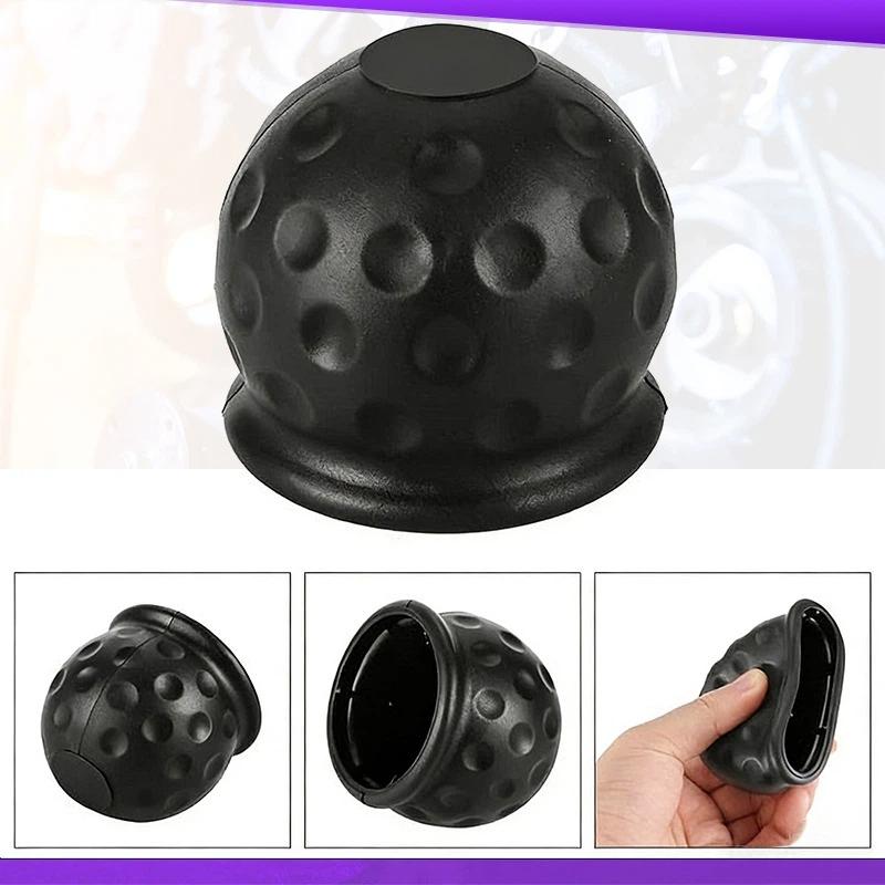 Tow Ball Protection Cap Waterproof Scratch Resistant Heavy Duty Rubber for Car Trailer RV Caravan Towing Accessory